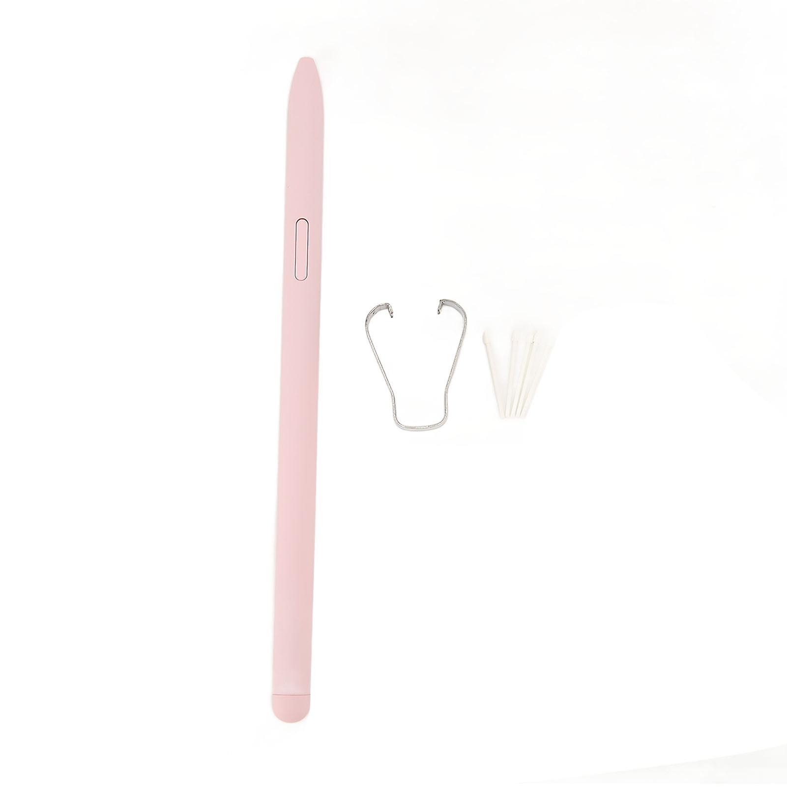 Magnetic Stylus Pen for Galaxy Tab S6 Lite - Durable ABS, No Charging Needed, Pink