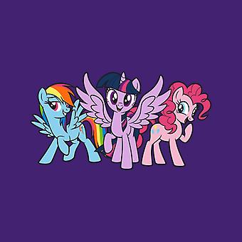 Maglietta Uomo My Little Pony Trio Smiling - Merchandising Ufficiale