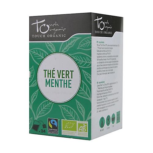 Organic green tea with mint 24 packets