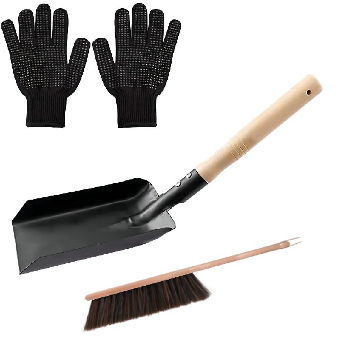 Chimney Tools - Brush Set Chimney Brushes Silicone Gloves Chimney Cleaning Set