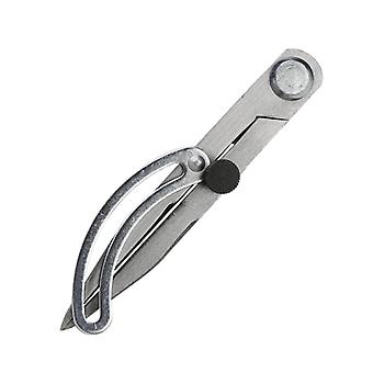 130mm Winged Gauge Spacing Gauge Compass Woodworking Scriber Steel Head Edge Device Can Be Adjusted.