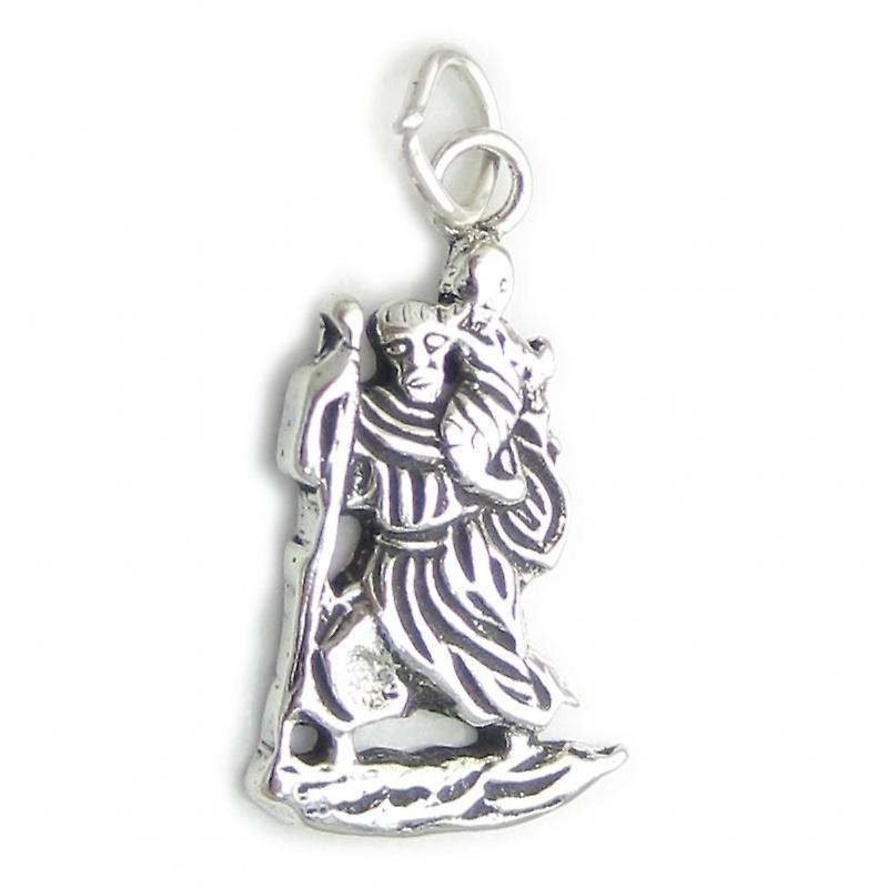Saint Joseph 2d Sterling Silver Charm .925 X 1 Caring Charms