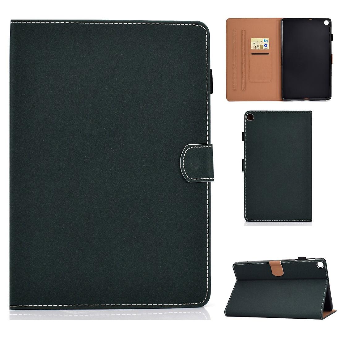 Solid Color  Leather Case For Galaxy Tab A 10.1(2019)