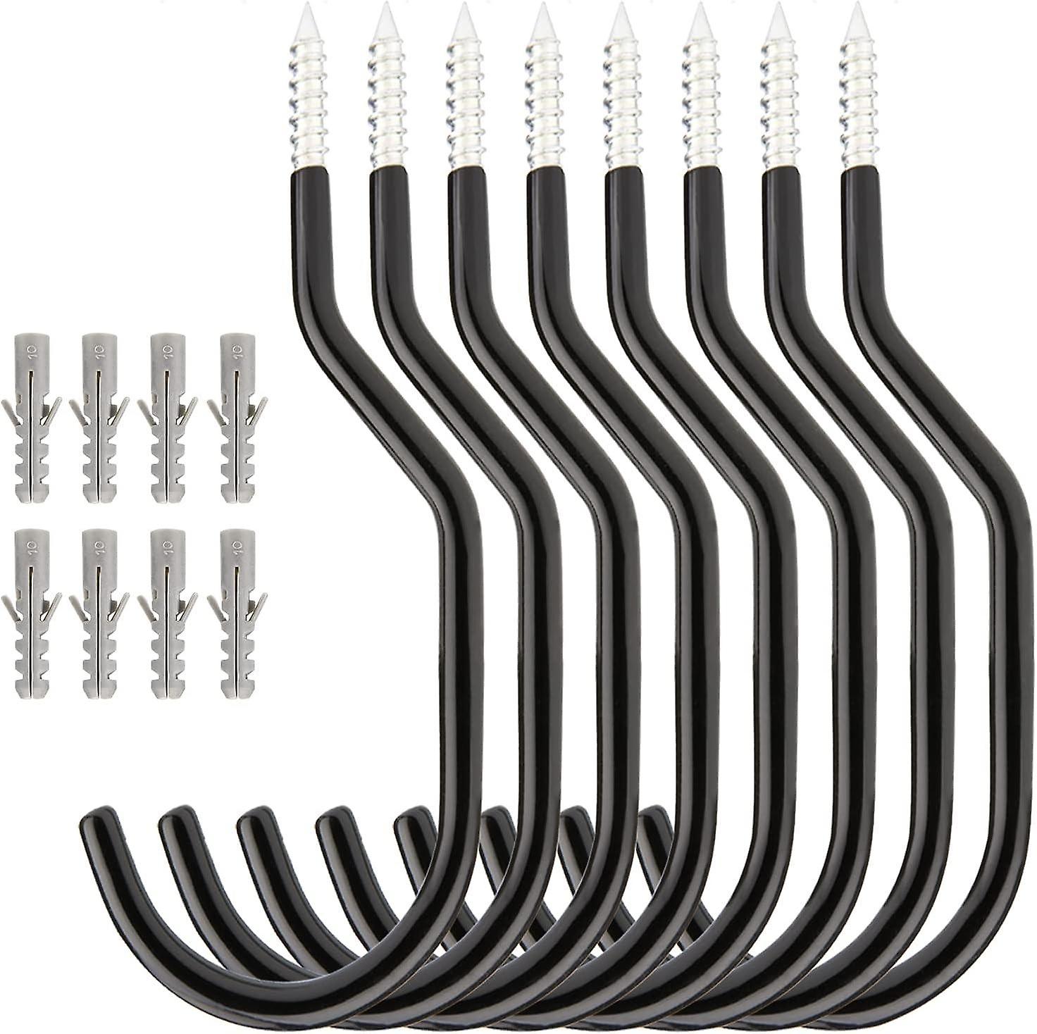Pack of 8 bicycle hooks suitable for hanging various tools and devices
