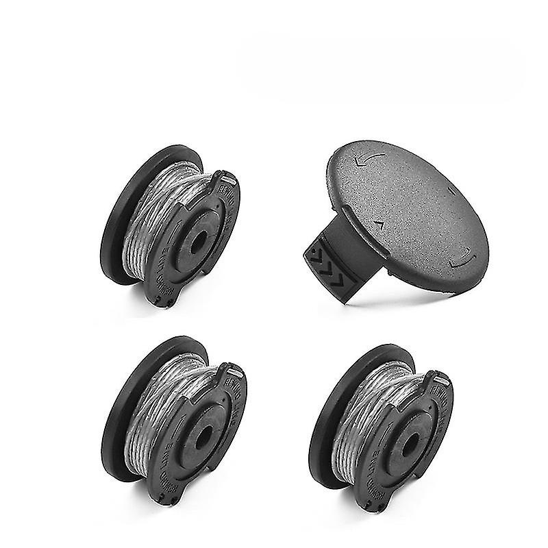 4pcs Strimmer Spool Cover For Bosch Art23sl Art26sl 18-230 18-26 18-260 23 26 Trimmer Cap