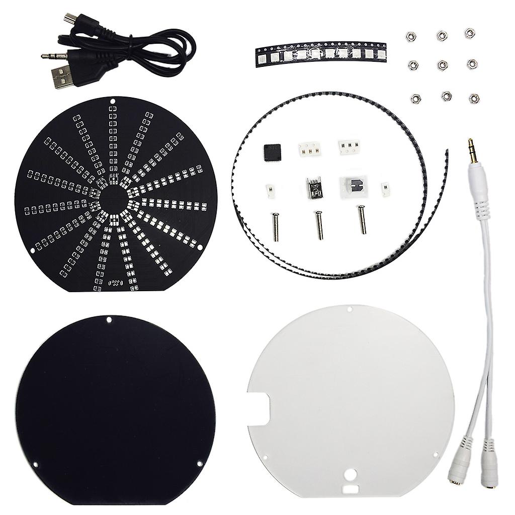 Visualizer Music Spectrum Display LED Circular Audio Visualizer Spectrum Display