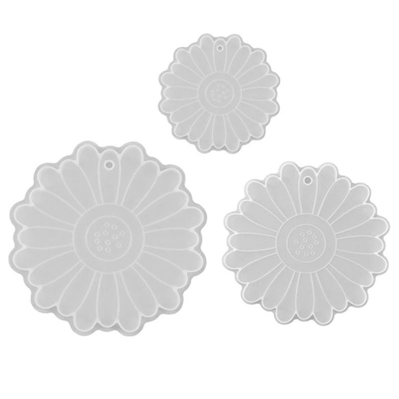 3pcs Coaster Diy Manual Mold
