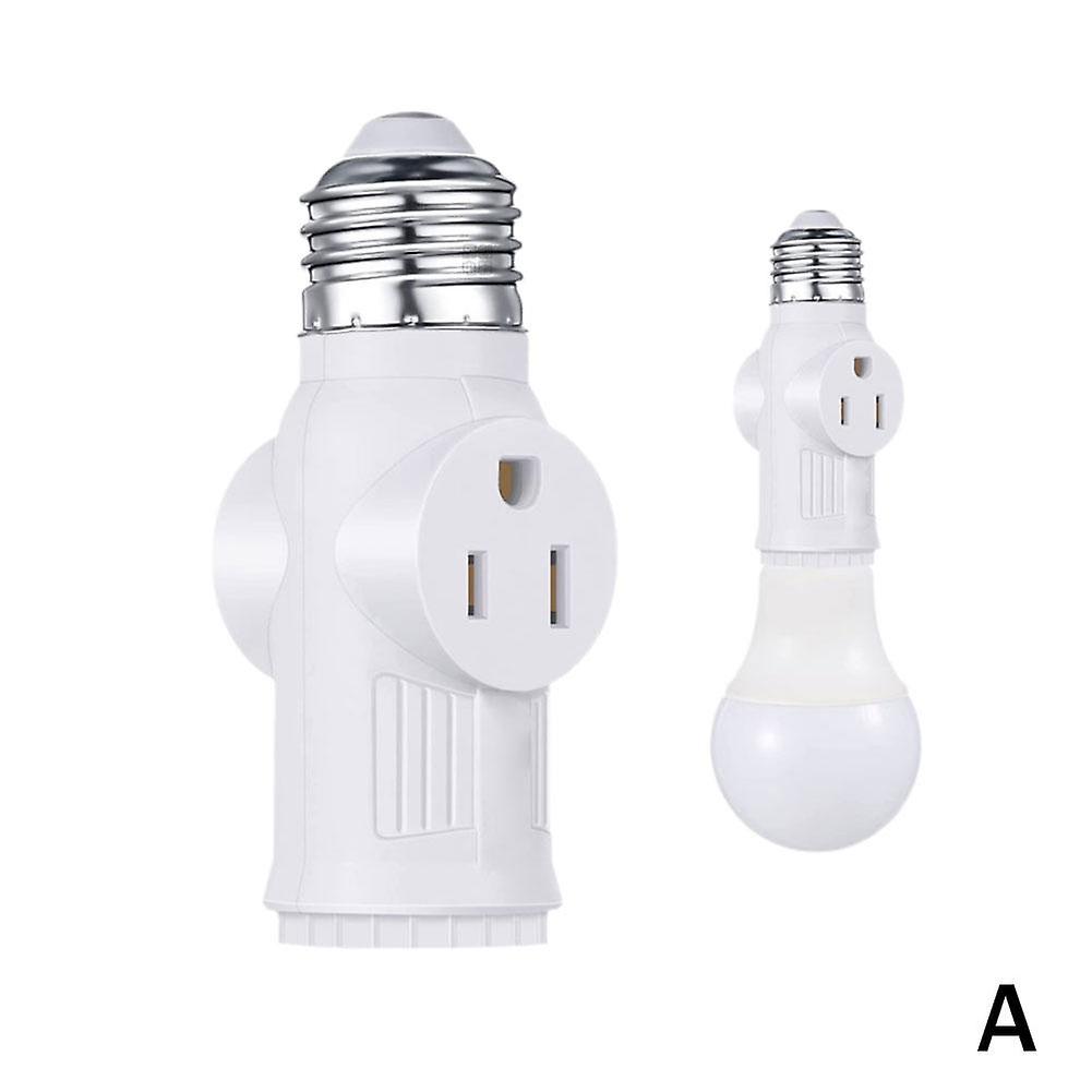 2 Lamp Head Converters American and British Standard Screw Socket to Socket