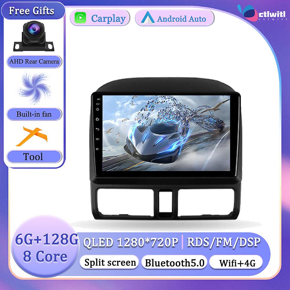 Android 13 For Honda Cr-v Crv 2 2001 - 2006 Touch Screen Autoradio Car Stereo Radio Video Player Navigation Car Gps Multimedia