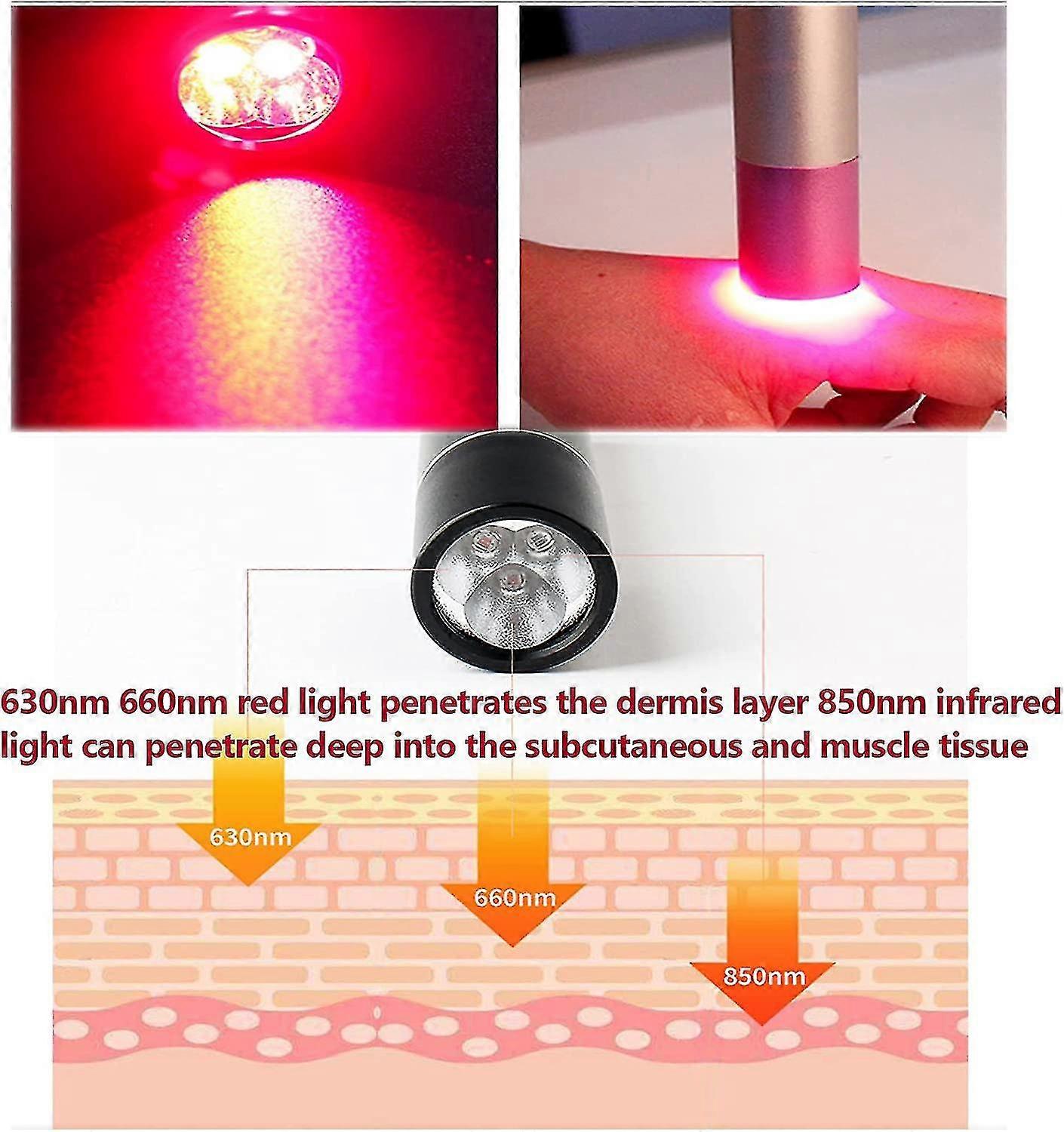 Terapia A Luce Rossa E Infrarossi Per Piedi JOBYNA - 660nm/850nm, Con Timer E Calore - Foto 10
