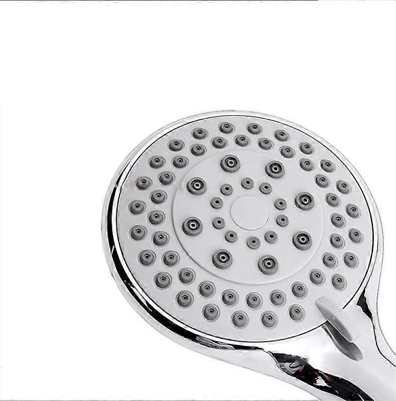 Adjustable water-saving shower head with 5 modes, ABS + electroplating technology