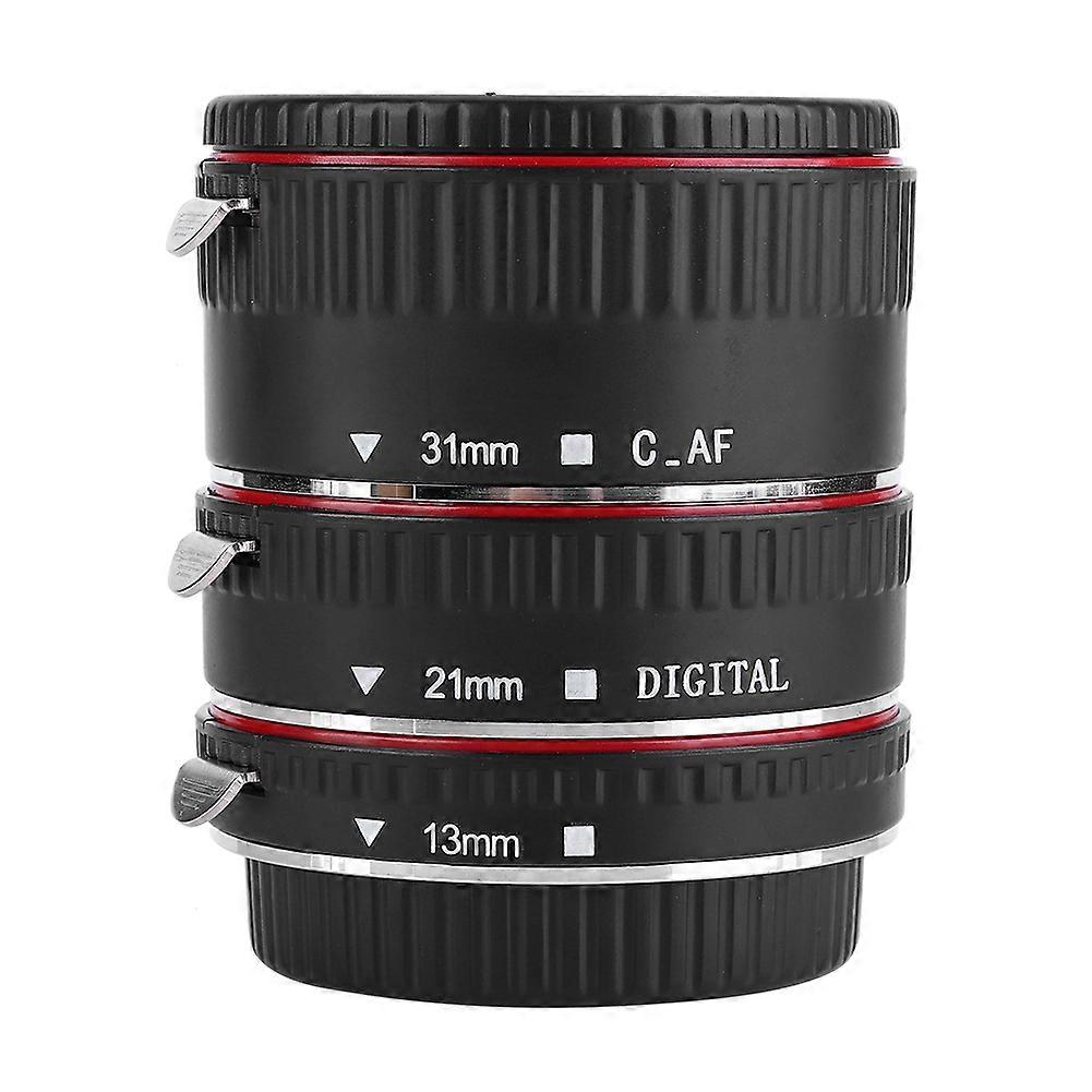 SHOOT Automatic Auto Focus 31/21/13mm Macro Extension Tube Set for Canon Ef EF S Camera NO.0833