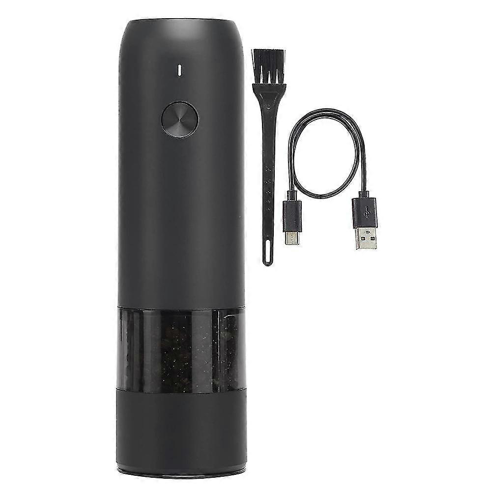 Rechargeable Electric Pepper Grinder, Usb Power Supply, Adjustable Thickness, Automatic Operation W