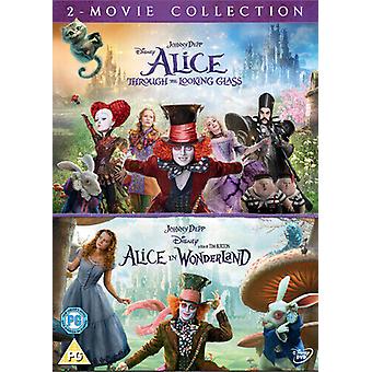Alice in WonderlandAliwbrce Through the Looking Glass DVD (2016