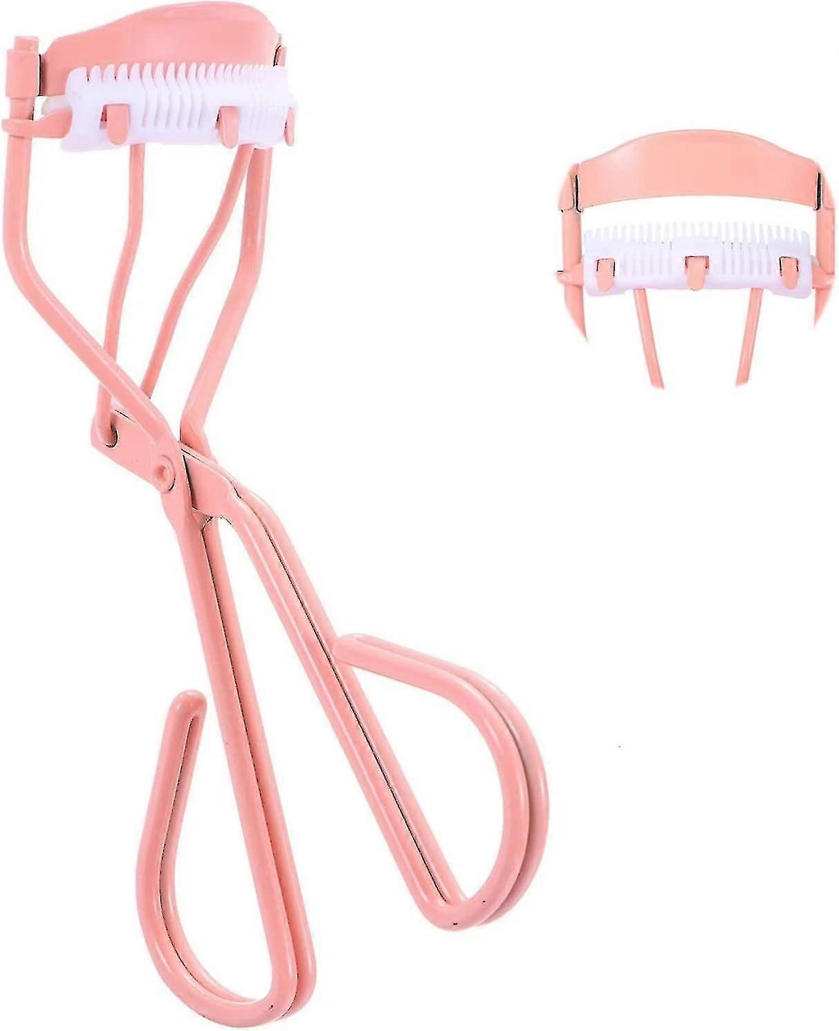 Detachable High Arc Eyelash Curler With Comb Teeth