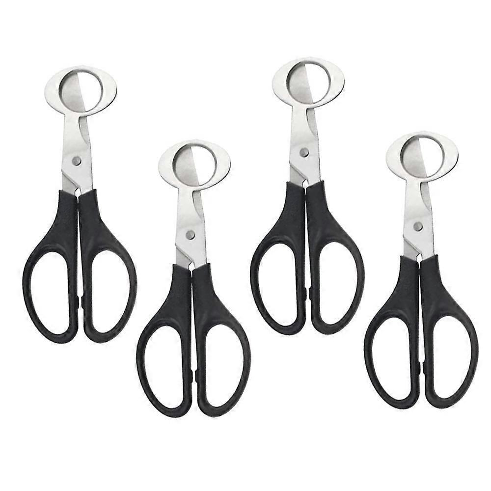4PCS Quail Egg Cutter Kitchen Egg Shears Tool Quail Egg Shell Cutters Separator Small Quail Egg Cracker Quail Scissors Opener