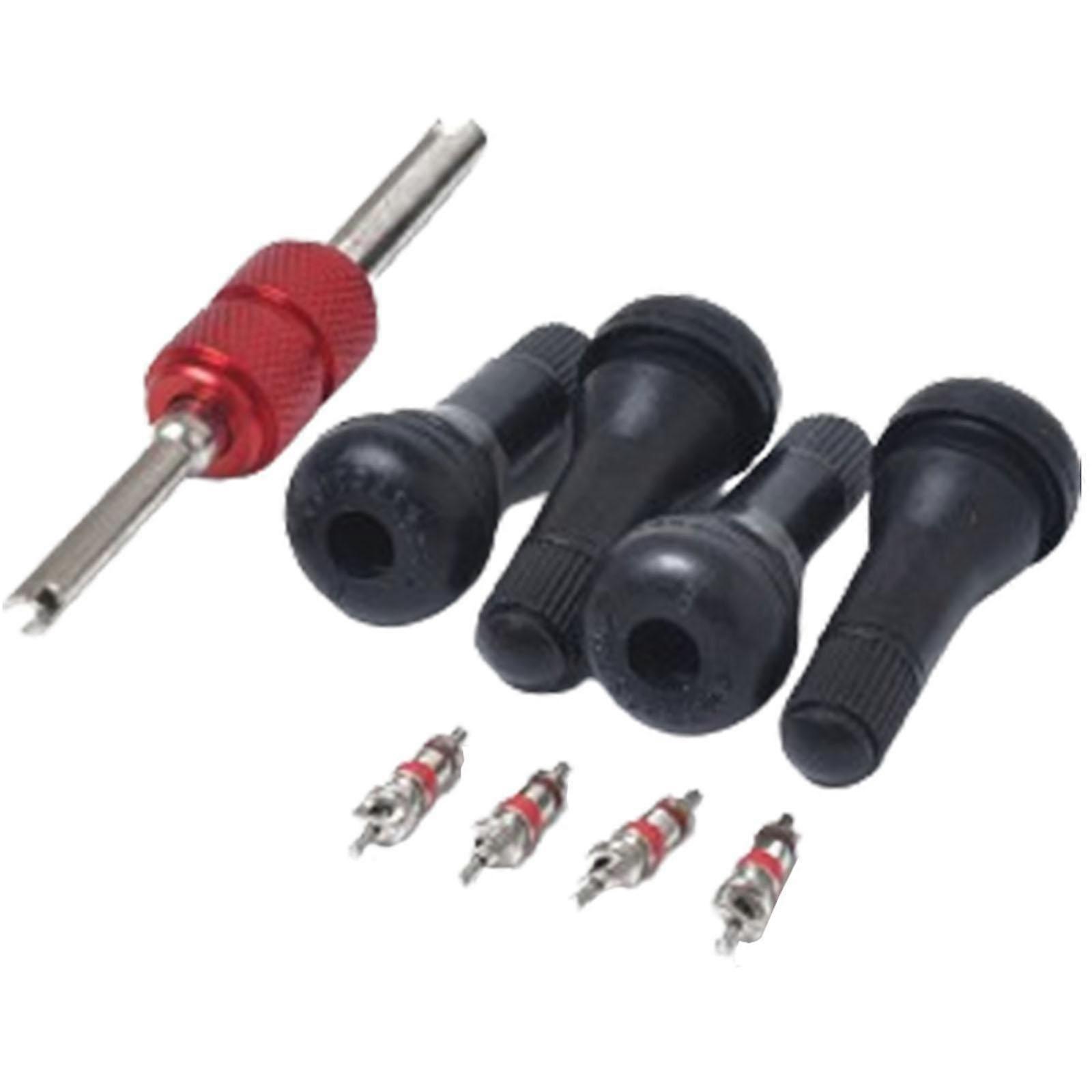 4Pcs Generic TR413 Snap in Tire Valve Stem Kit Removal and Installation Kit