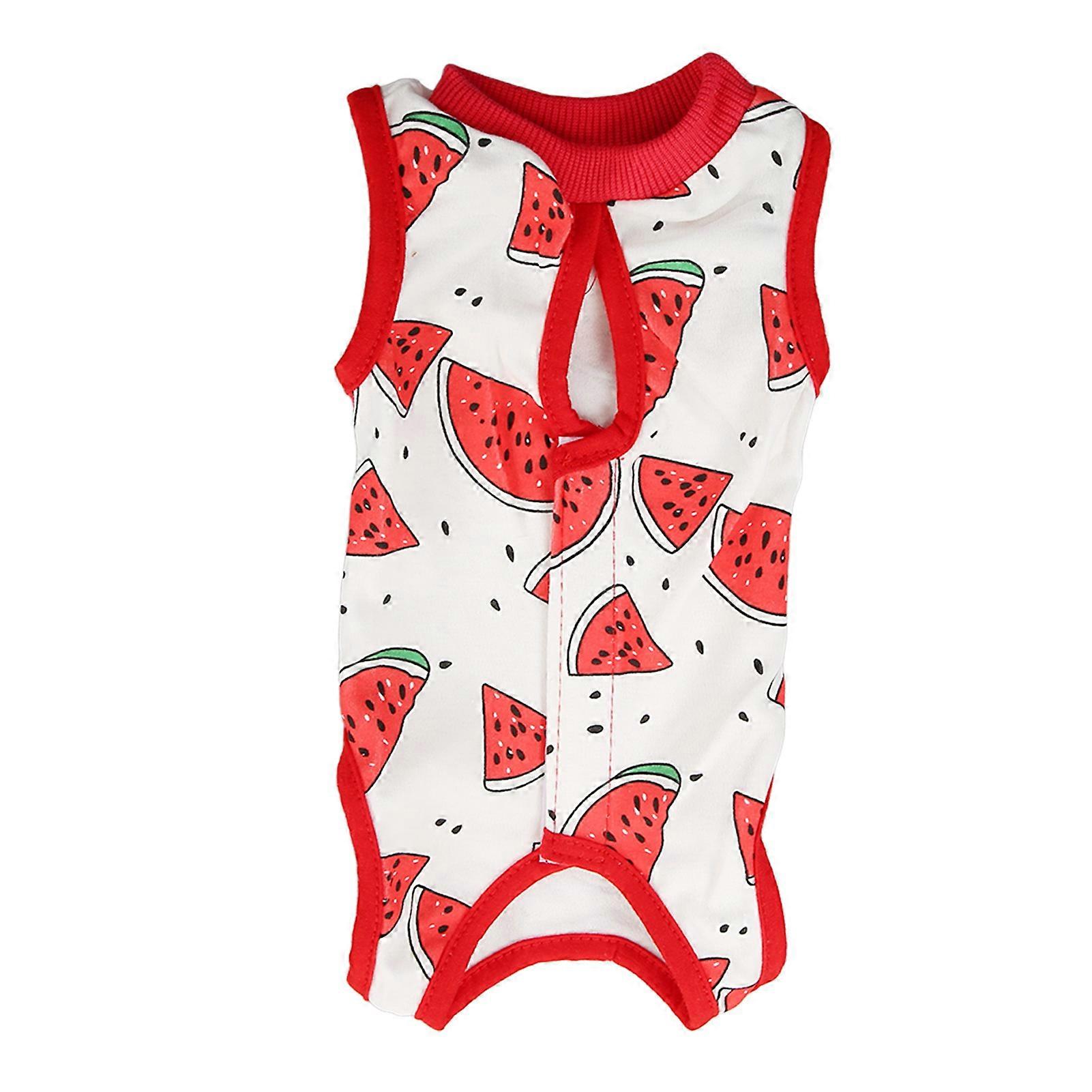 手術後の猫の回復スーツ通気性を着用し、舐めるのを防ぎます子猫の回復シャツ猫の犬の服XL