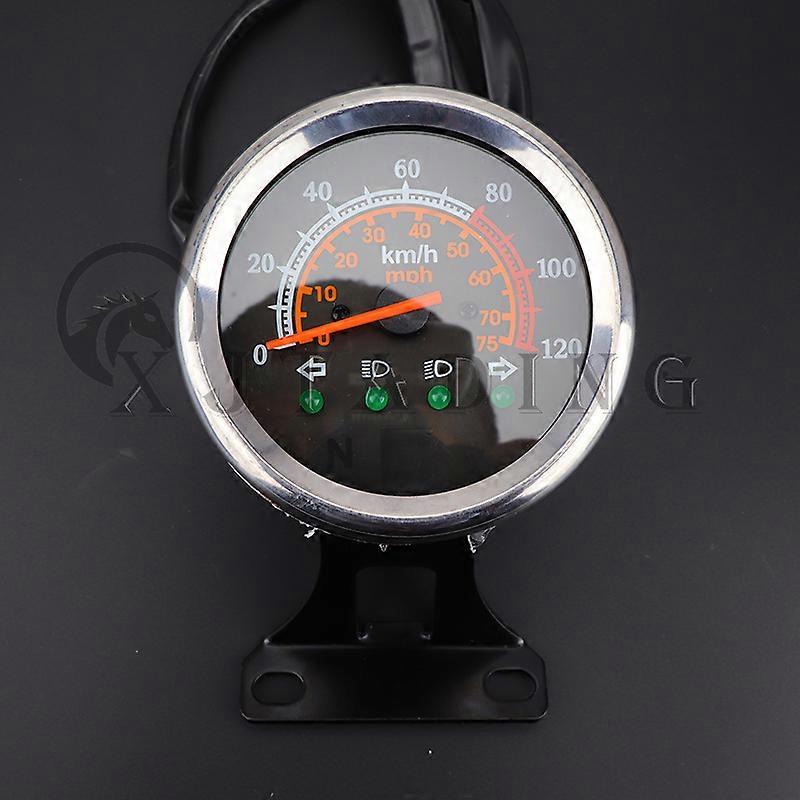 12V Display Gauge Speedometer headlight turn indicator Universal Instrument for DIY 110cc-250cc ATV UTV Buggy Quad Bike parts