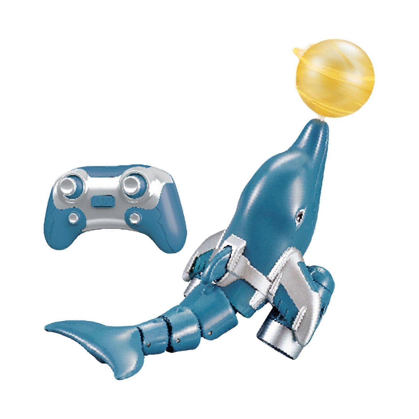 لعبة RC قارب التفاعل لعبة تعليمية 2.4G لعبة دولفين للتحكم عن بعد