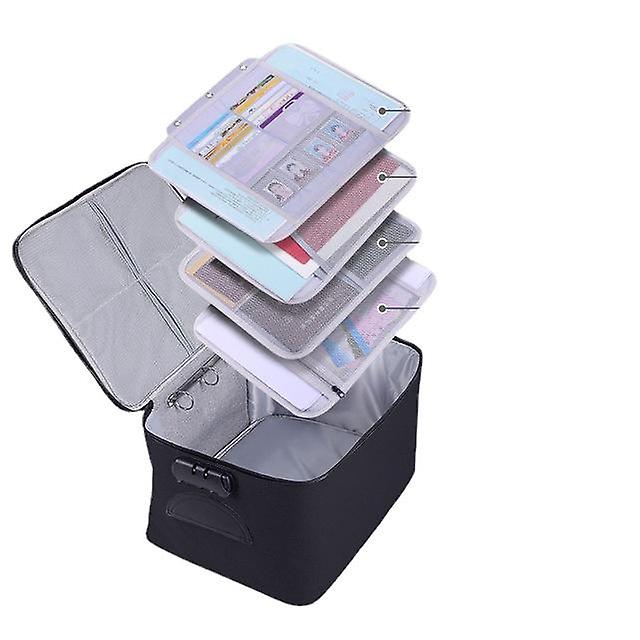 Large Capacity Travel Important Documents Certificate Passport Storage Bag Multi-style With Zipper