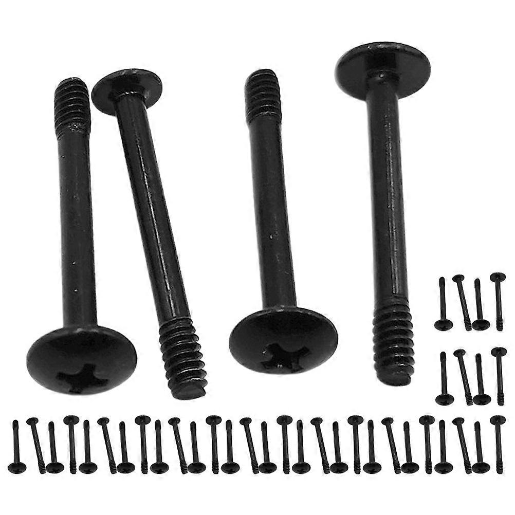 50pcs Screws Computer Screws Computer Case Fan Screws PC Case Fan Mounting Screws
