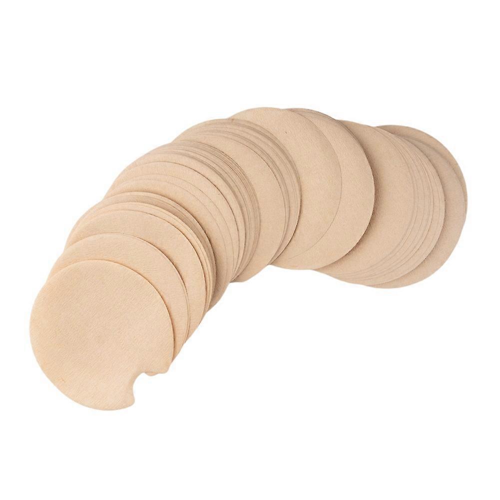 100Pcs Disposable Coffee Filter Paper for Capsule, Replacement Coffee Filter Paper Liner, Refillable Capsule