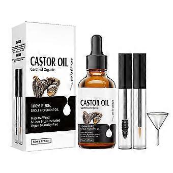 50ml øjenvipper essentiel vækstolie nærende forstærker hårvækstbehandling i længere tid tykkere og stærke vipper