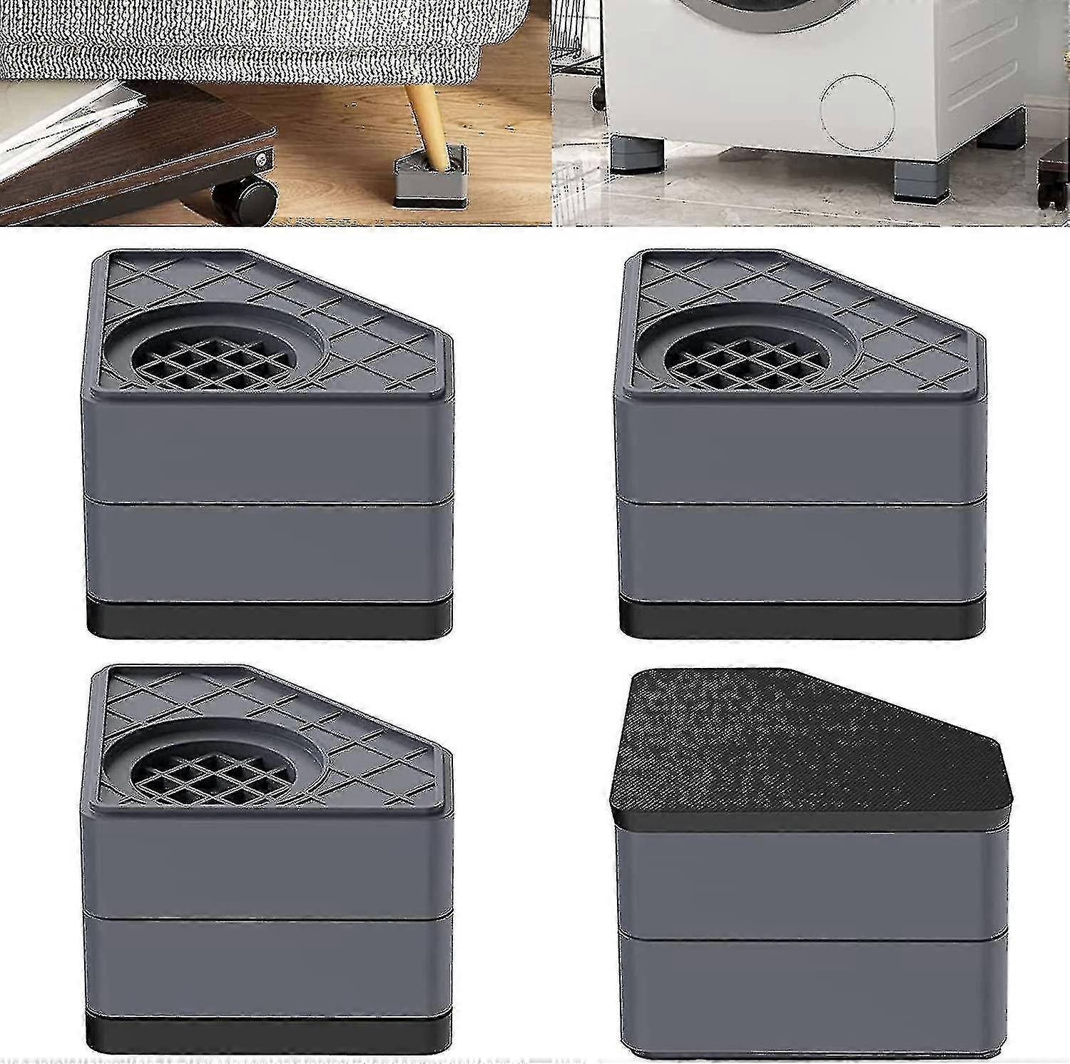 Anti Vibration Pads For Washing Machine, 4 Pcs Washer & Dryer Shock And Noise Cancelling Feet Pads