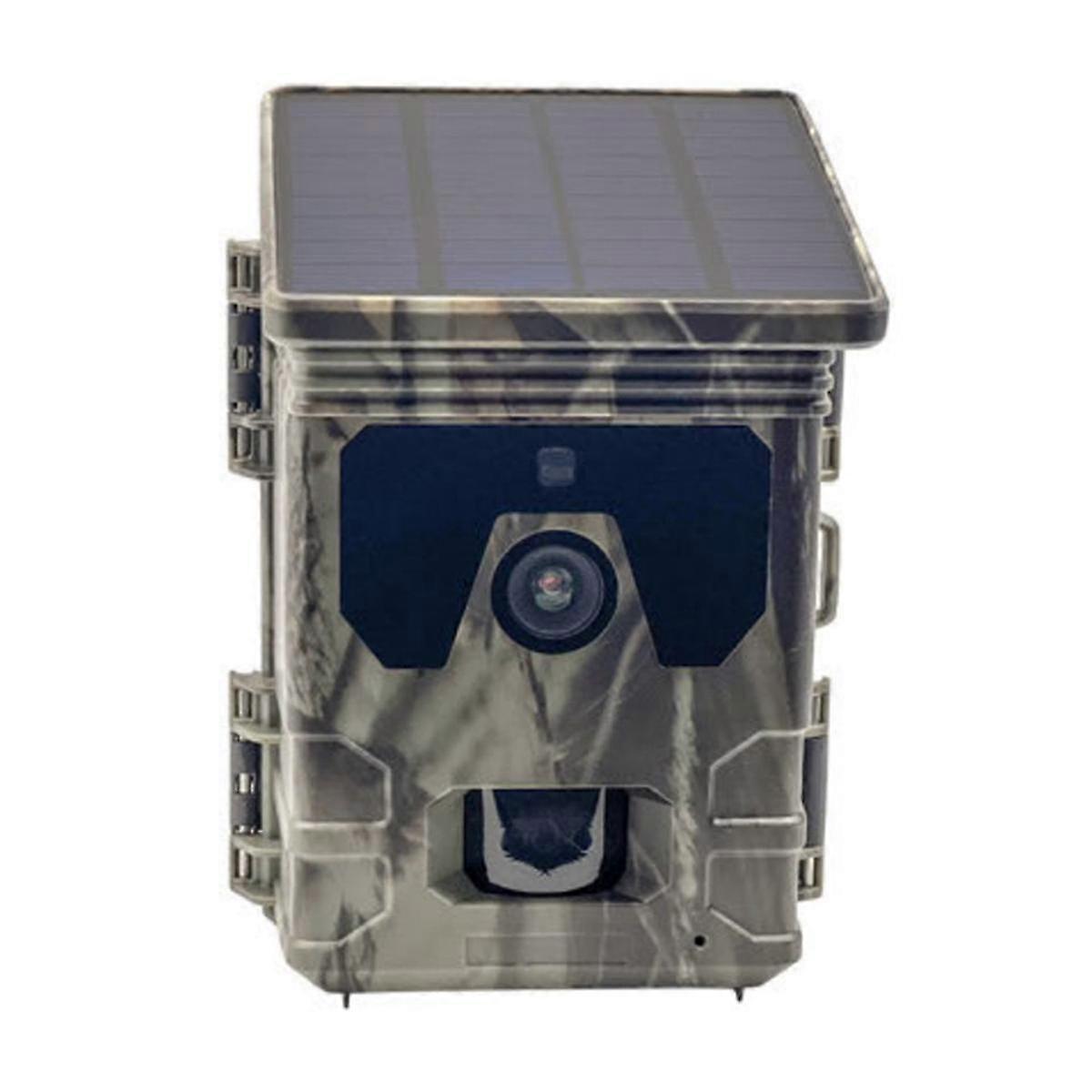 Solar Powered Night Vision Trail Camera 50MP 4K Hunting Cameras 0.3S Trigger Time Trail Camera Hunt