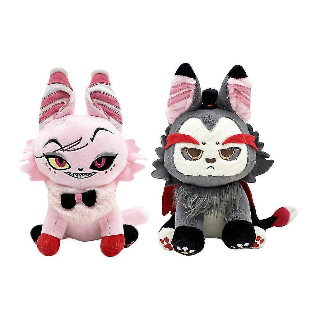 Hazbin Hotel Plush Toy Husk Meow Plush Doll