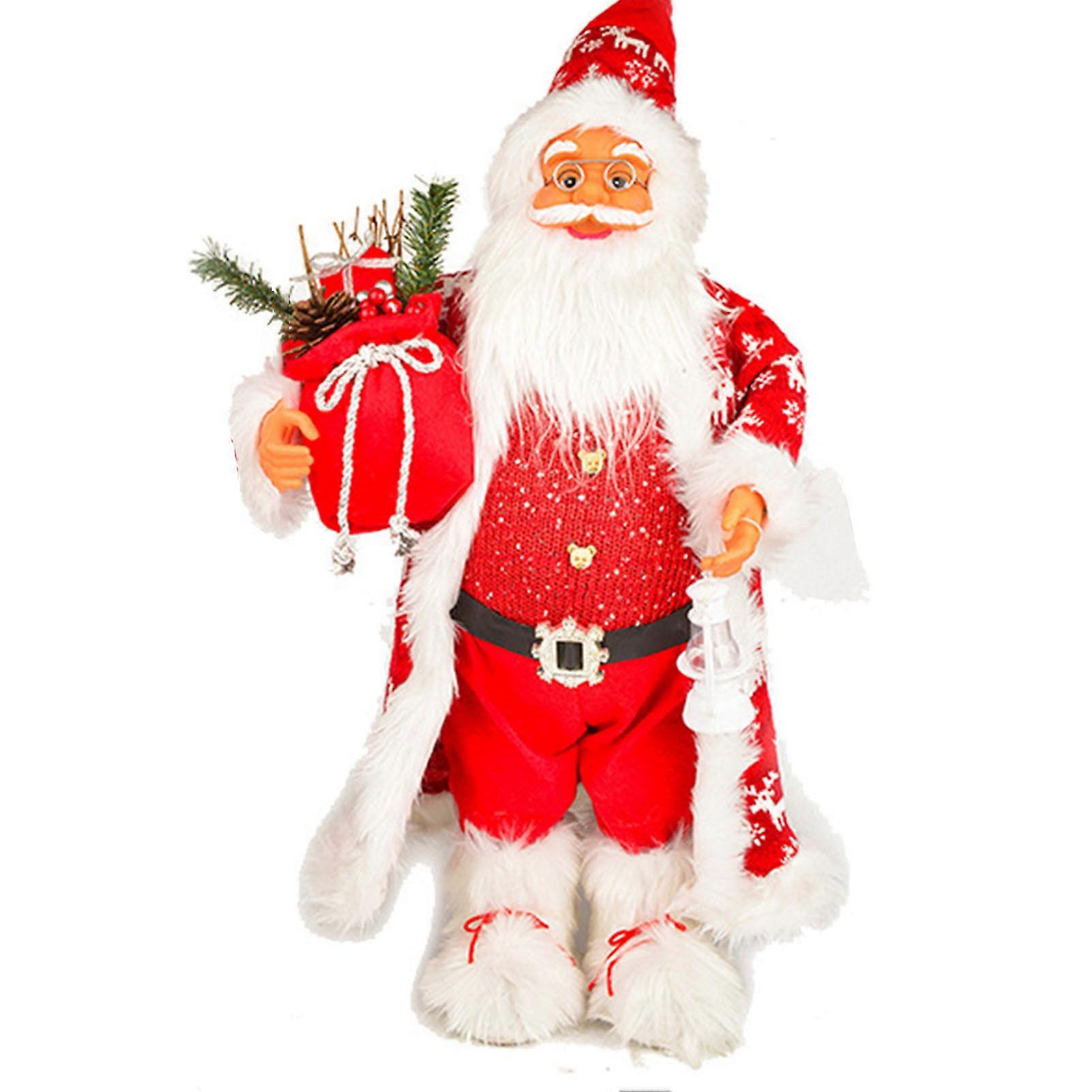Robe Santa Clauses Decoration Doll Personalized Fine Workmanship Christmas Handiworks for Bedroom
