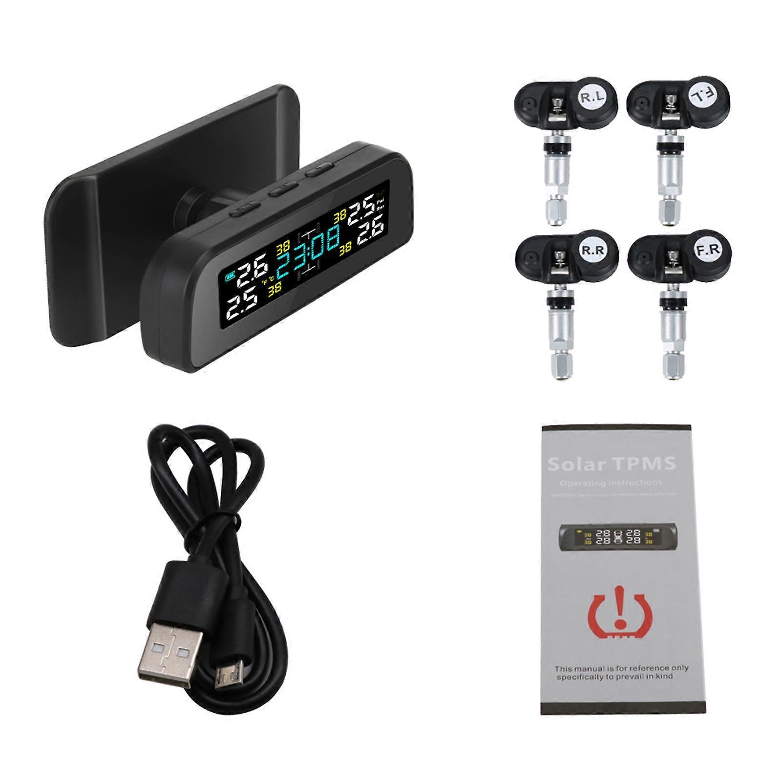 Car Stable Signal Tire Pressure Monitors System Quickly Sense Tire Pressure Temperature for Vehicle Auto Car