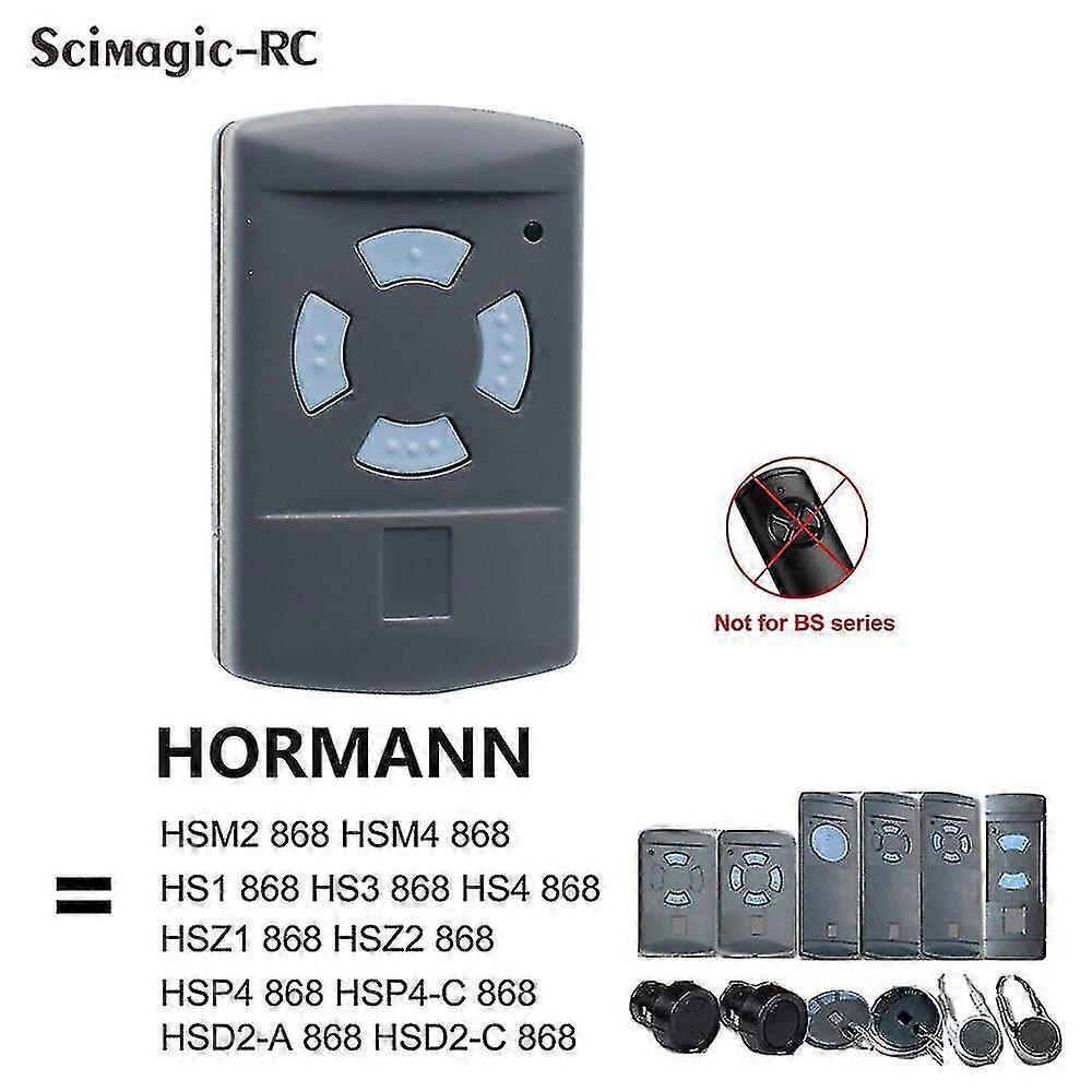 868mhz Garage Door Command Duplicator Hormann Hsm2 Hsm4 868 Remote Garage Gate Control
