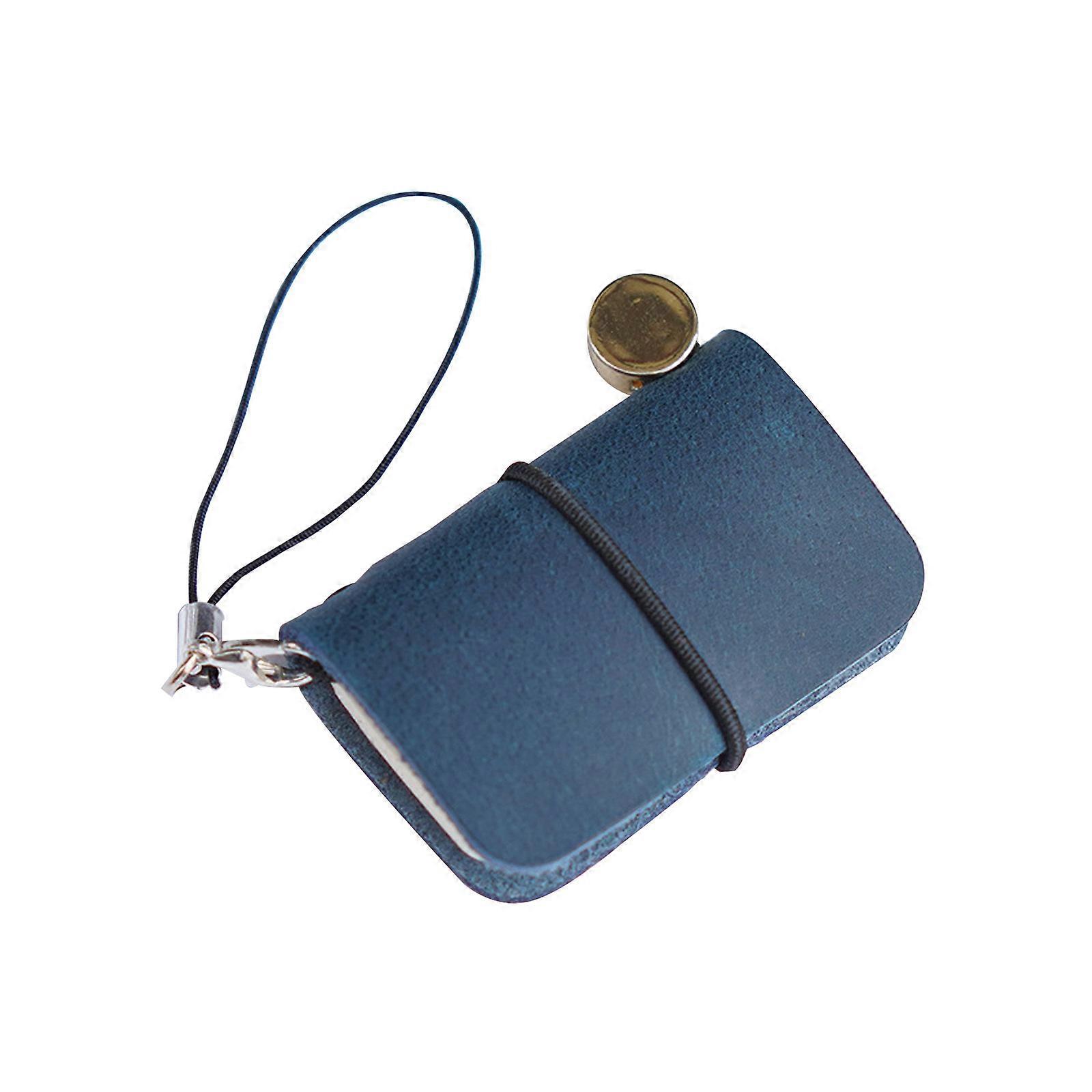 Pocket Notebook Top Layer Cowhide Pendant Diary Cute Mini Ledger Genuine Leather Notebook Flye241476