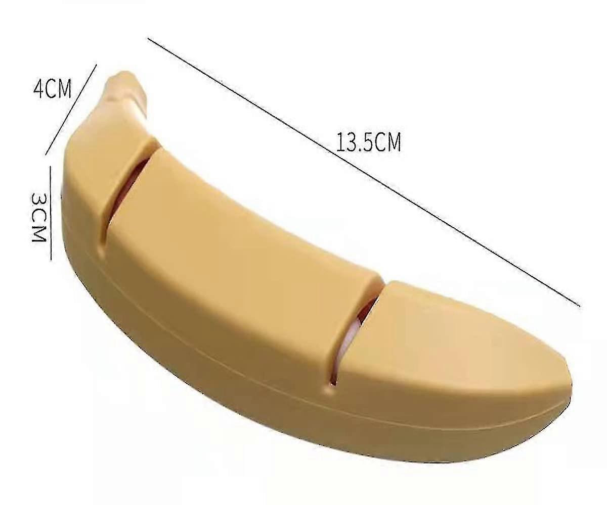 Yaju Knife Sharpener, Manual Sharpener, Kitchen Sharpener, Two Stage Sharpener, Banana(1pcs)