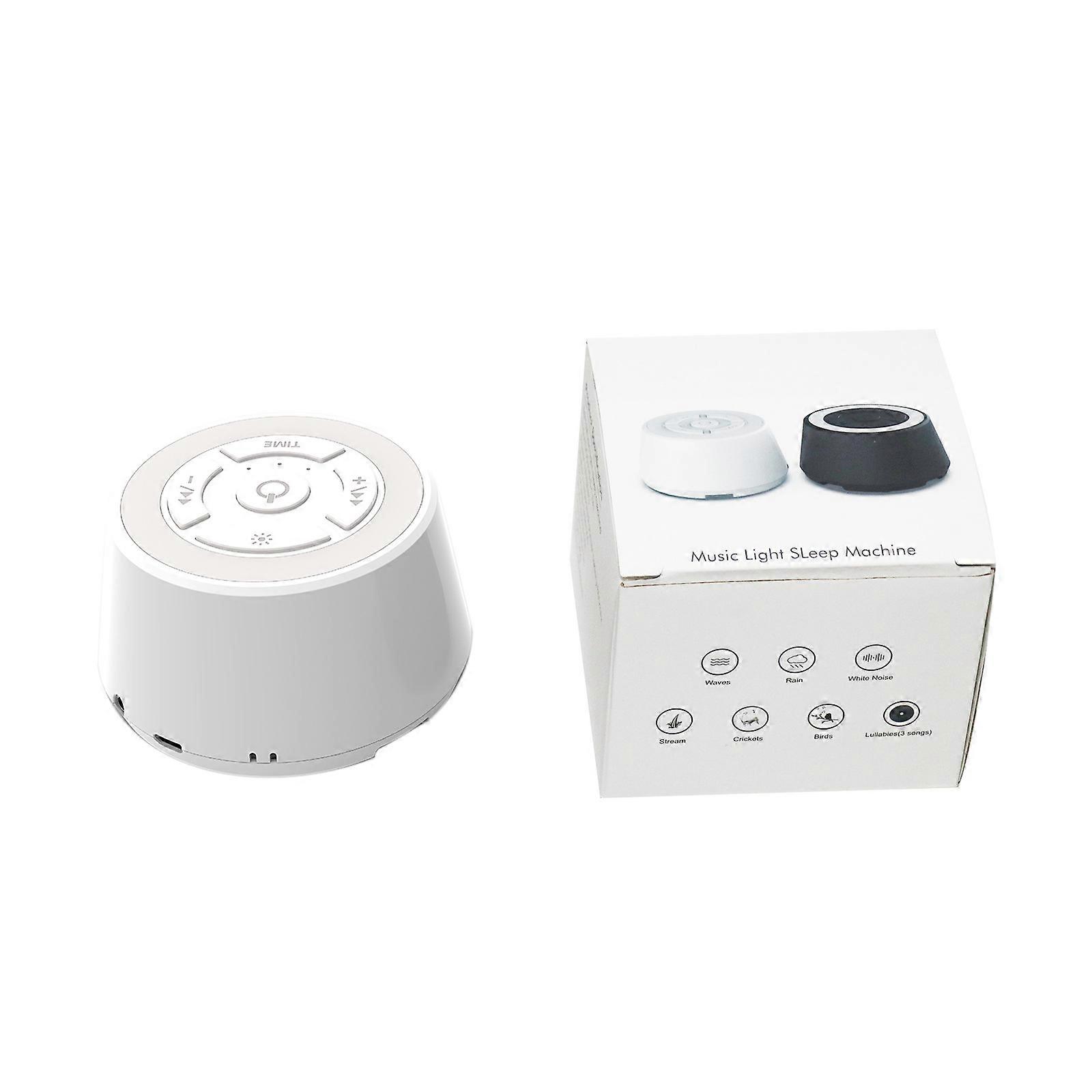 1PCS White Noise Machine, Lelouch White Noise Machine, With 16 Natural Soun (EU PLUG)