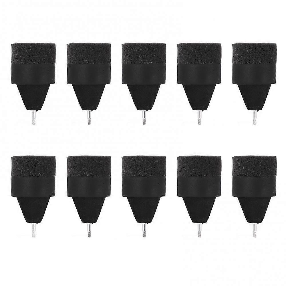 10pcs Sponge Arrowhead Safe Impact Absorbing Foam Tip Arrows for Outdoor Archery CS Game