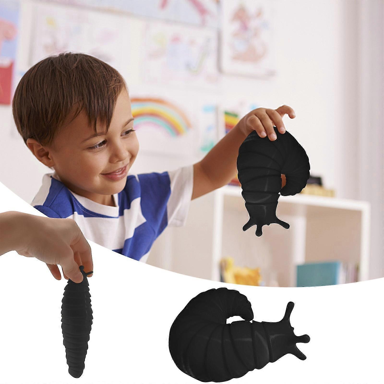 Fidget Slug 3d Printed Friendly Articulated Fidget Slug Articulating