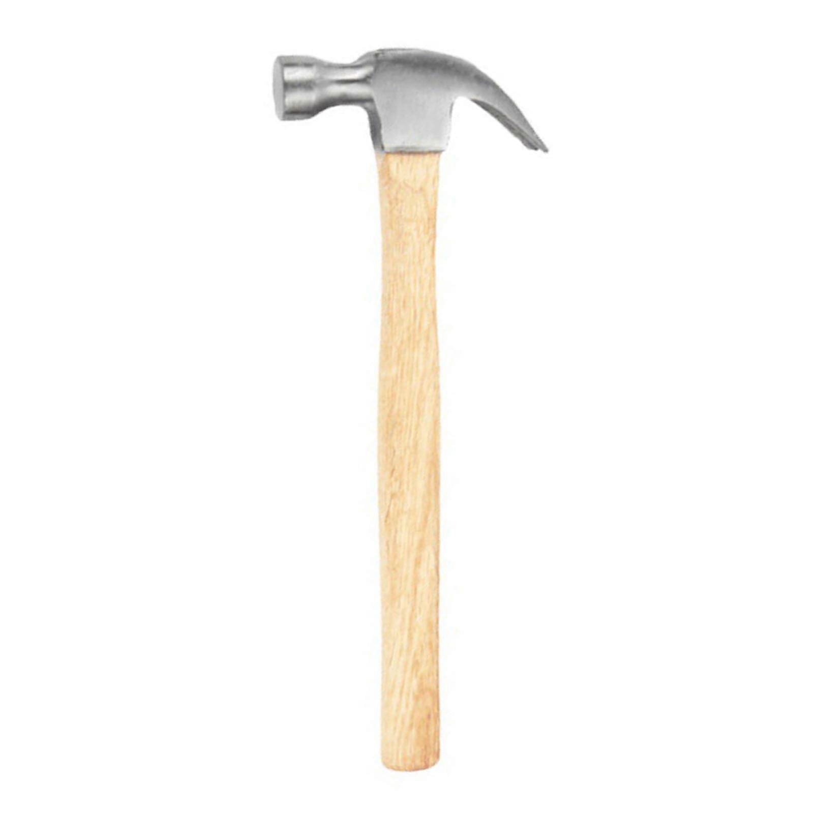 Claw Hammer High Carbon Steel Head Wooden Handle Easy Using Hammer for Home Decoration Carpentry