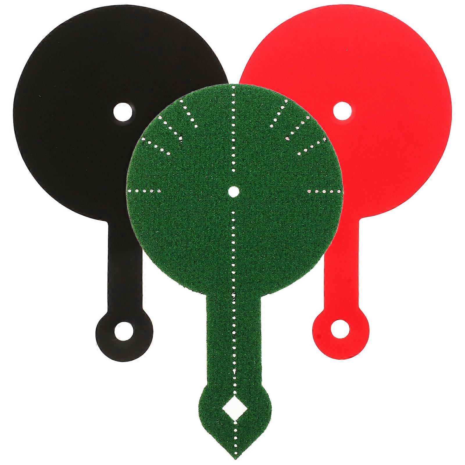 3pcs Billiard Aiming Practice Tool Billiard Aim Training Pad Pool Aim Trainer Pad Pool Table Aim Trainer