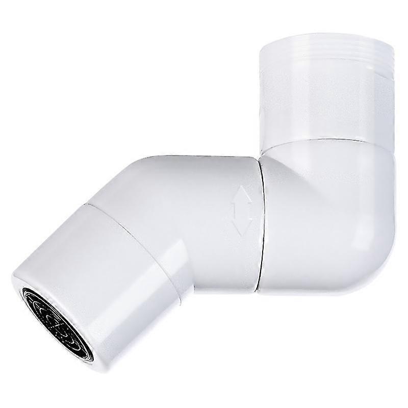 Swivel Faucet Aerator Head Extension - Universal 720 Degrees Abs Extension Raiser Shower Accessory With 22mm 24mm Thread