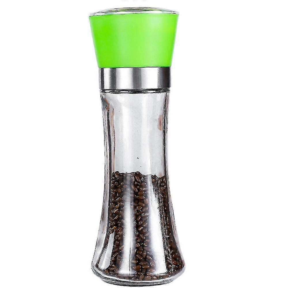 Premium Pepper And Salt Grinder Set Of 2-refillable Coarseness