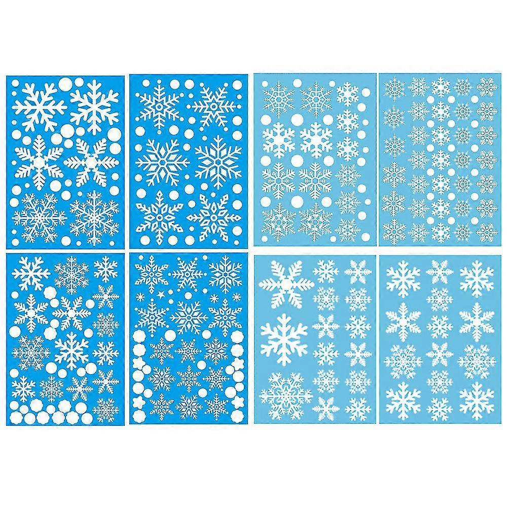 Christmas Snowflake Window Sticker, For Window Mirror Decoration Christmas Holiday Party Supplies