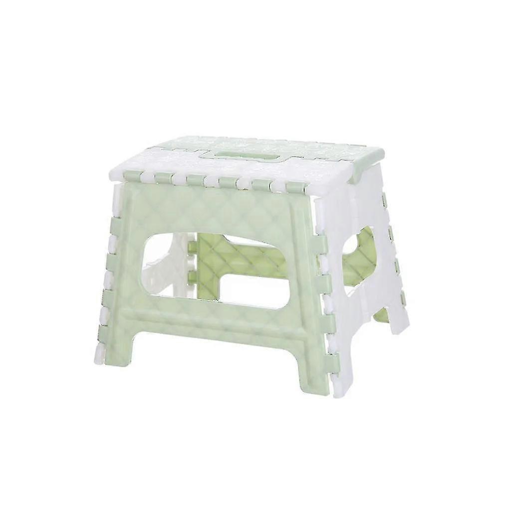 Plastic Folding Step Stool with Handle Portable Collapsible Small Foot Stool Bathroom Stepping Stool Folding Step Stools for Kid