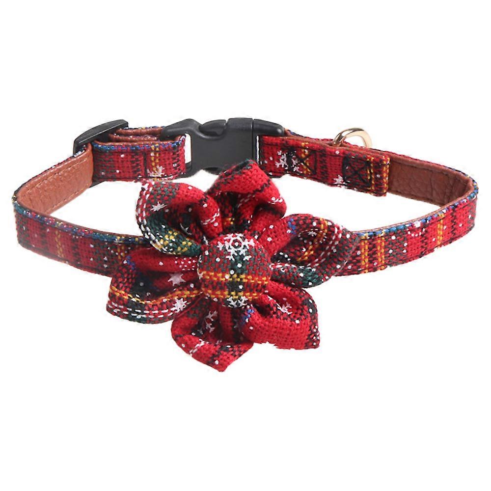 Zgarda pentru caini de Craciun, pentru caini catelusi pisici animale de companie stil 1 s