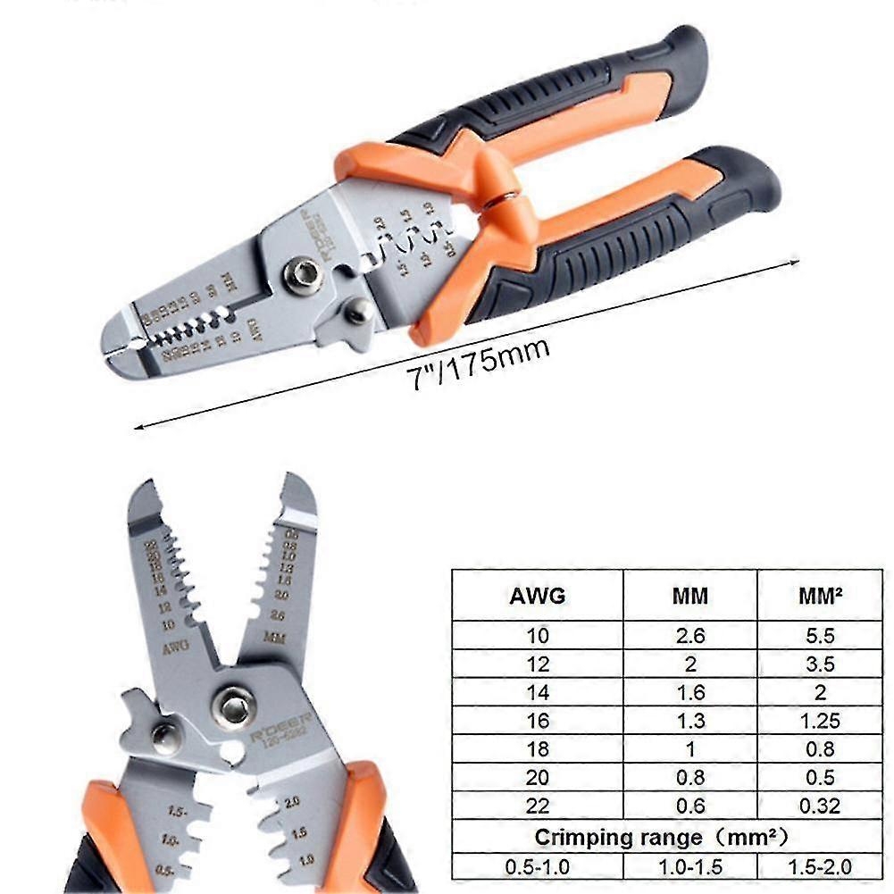 Electrician Crimper Cable Cutter