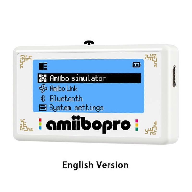 per amiibopro lacrime del regno zelda emulatore bluetooth emulatore intelligente adatto per switch ns, accessori di gioco schermo lcd English