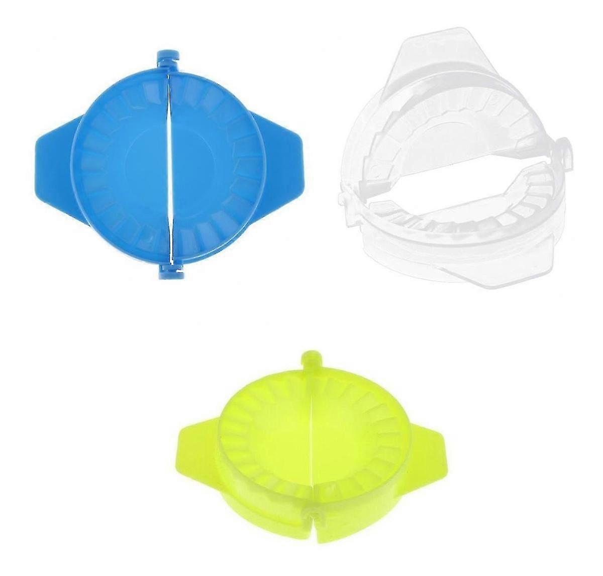 Kitchen Dumpling Packaging Manual Dumpling Tongs Kitchen Tool Mold 3 Pieces)