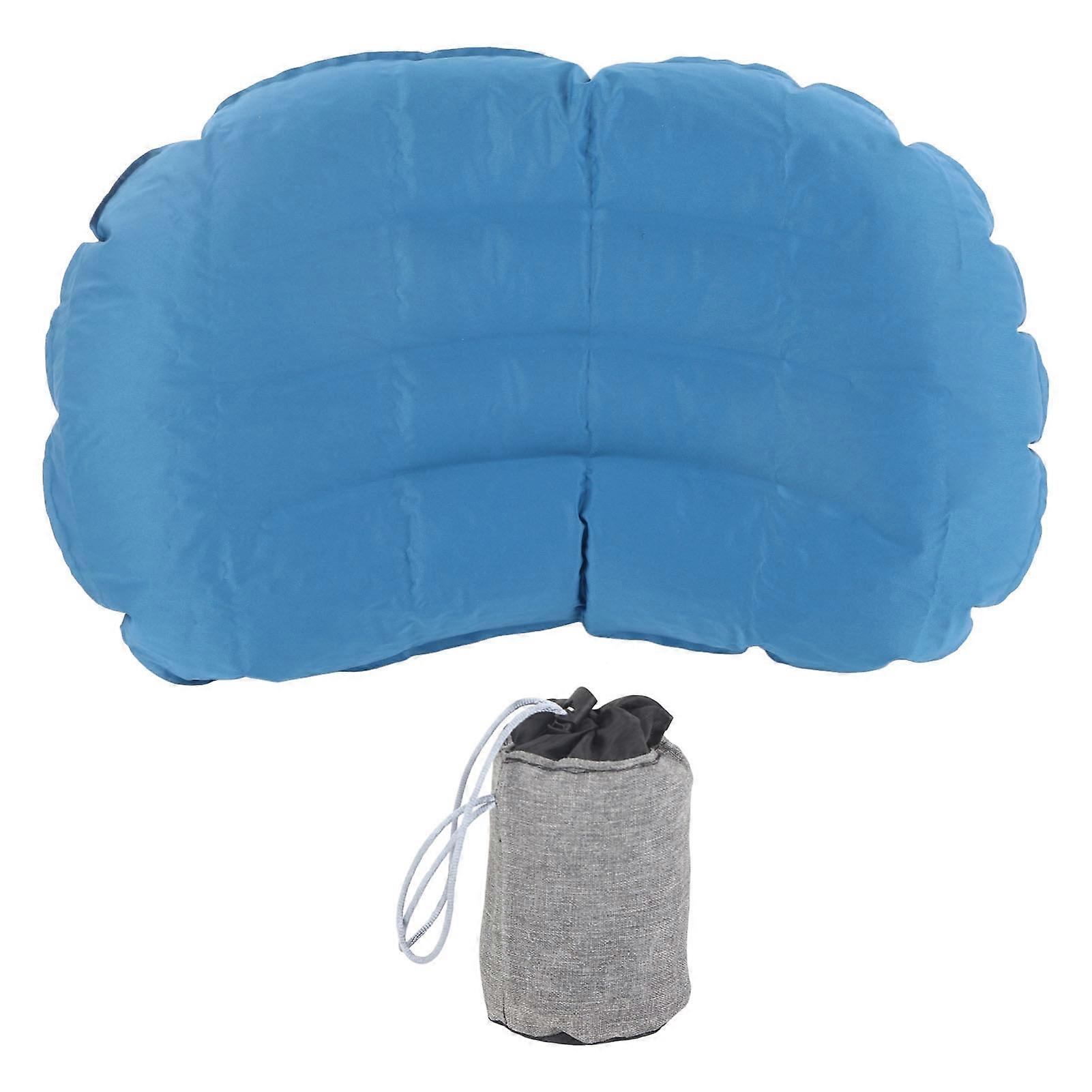 Coussin gonflable Neck Head Lumbar Support Airplane Pillow For Camping Hiking Sleeping Hotel